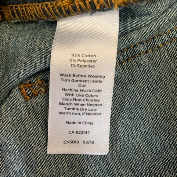 TALBOTS FLAWLESS Slim Ankle SIZE 6P JEANS - Picture 5 of 6